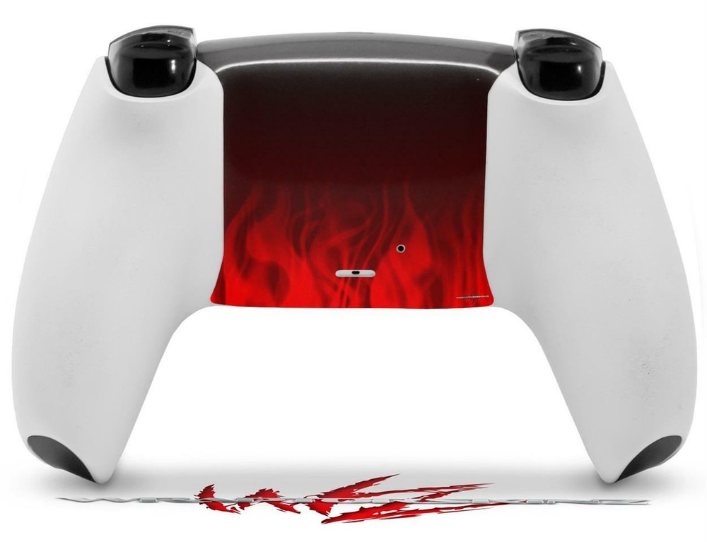 Skin Sony PS5 Controller Fire Red
