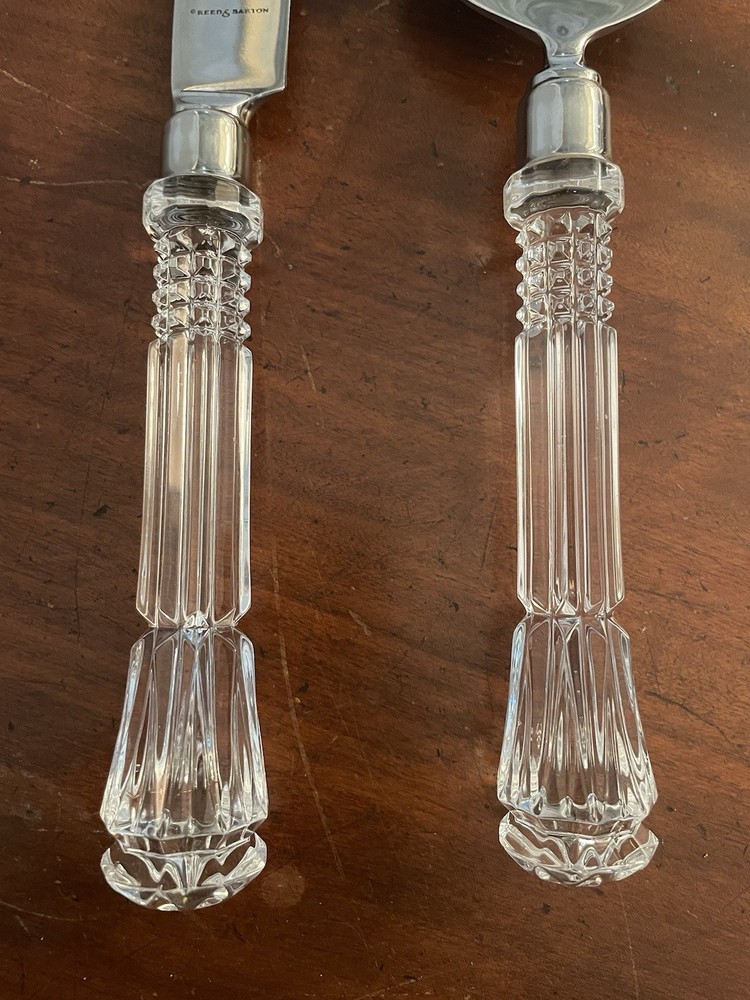 Reed & Barton Cake Knife And Server Set