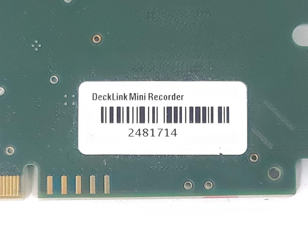 Blackmagic Design BMDPCB217D1 DeckLink Mini Recorder (C2018-661)