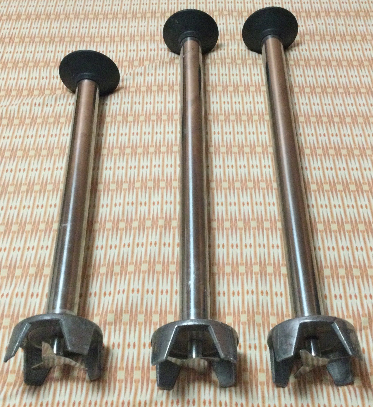 LOT OF 3 - Heavy Duty Steel Shaft Immersion Blenders (18” And 22”) Restaurant