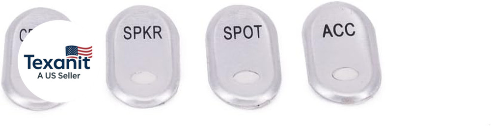Rocker Switch Cover Kit for Electra Road Glide