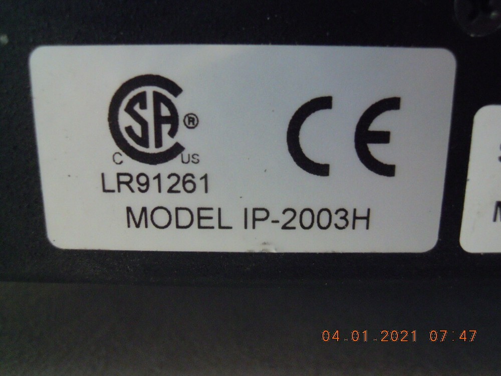 Folsom Research IP-2003H ImagePRO HD Multi-Format Video Signal Processor Unit