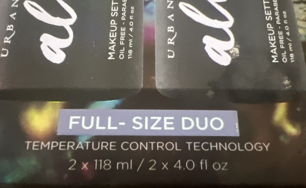 Urban Decay All Nighter Full Size Duo - Setting Spray