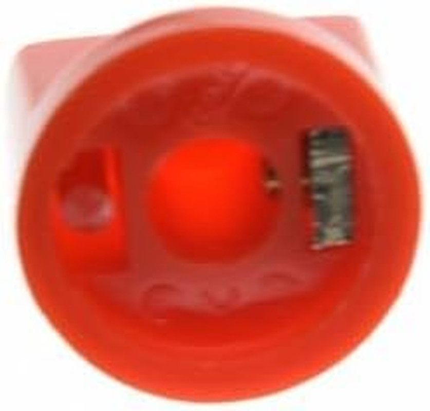 10Pcs Guitar AMP Effect Pedal Knobs Pointer Knob with Set Screw Red