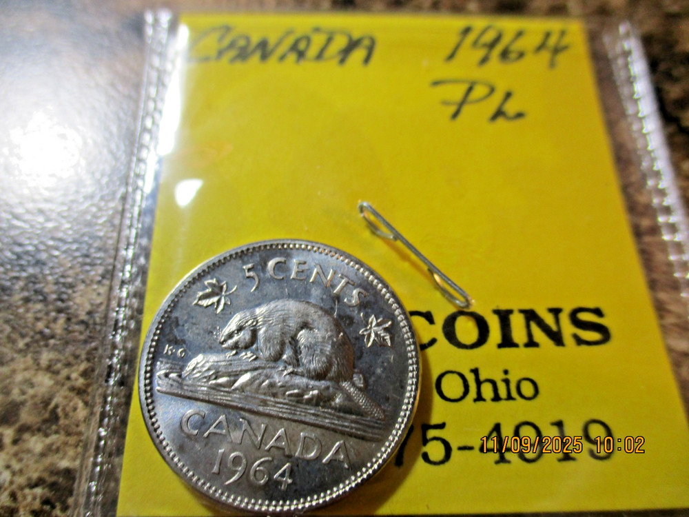 1964 CANADA PL NICKEL     ALL