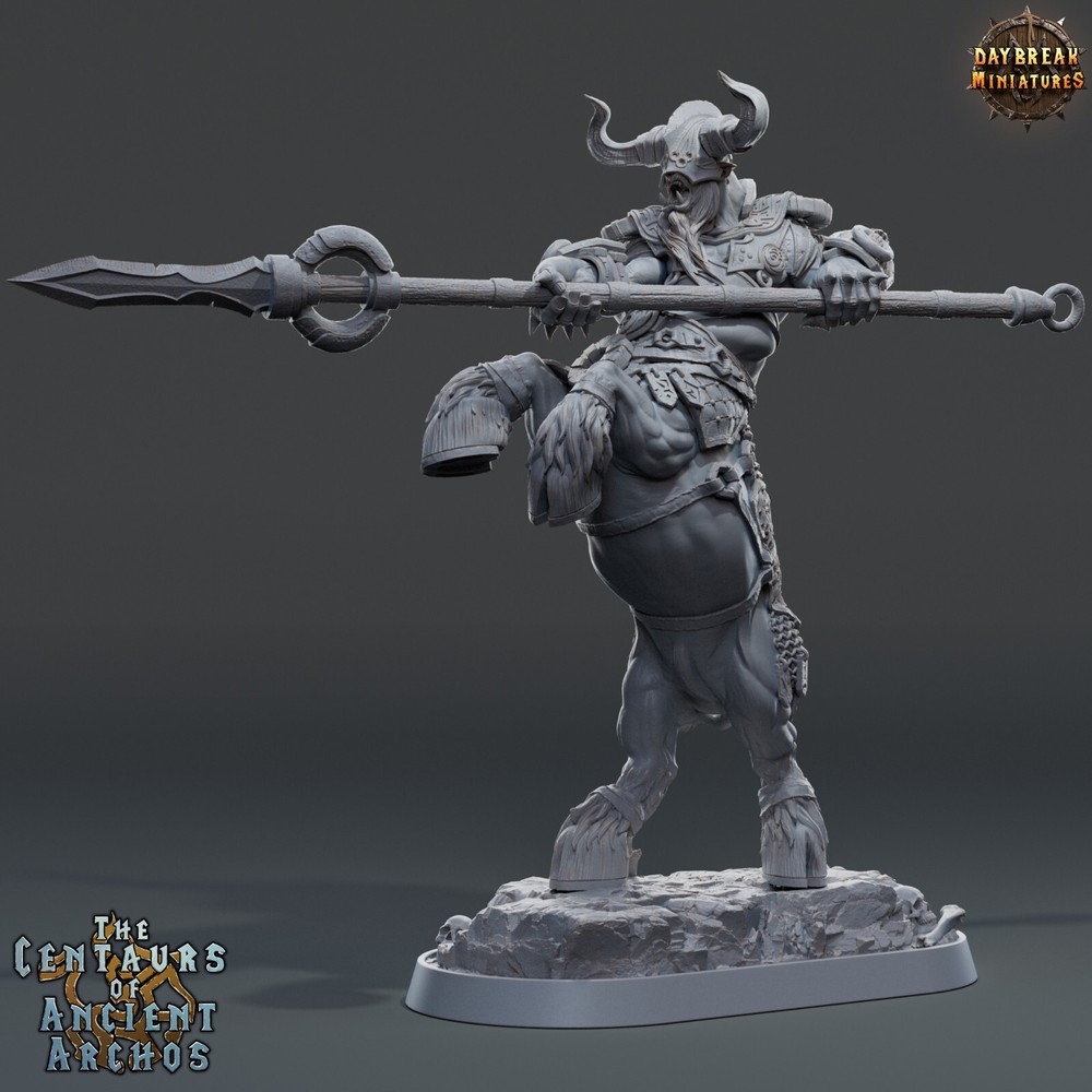 Centaur Warrior Lancier | DayBreak Miniatures |