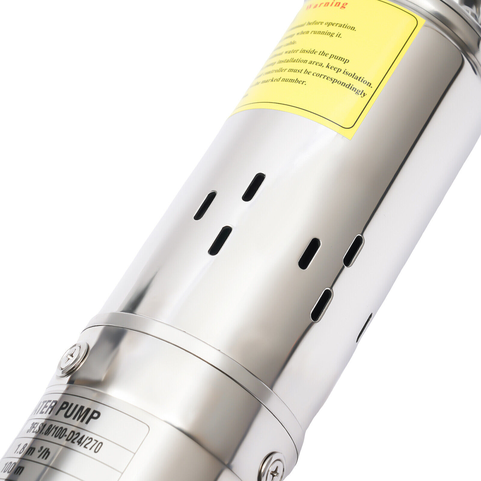 270W 3" DC 24V Solar Water Pump Submersible Deep Bore Well Pump+ MPPT Controller