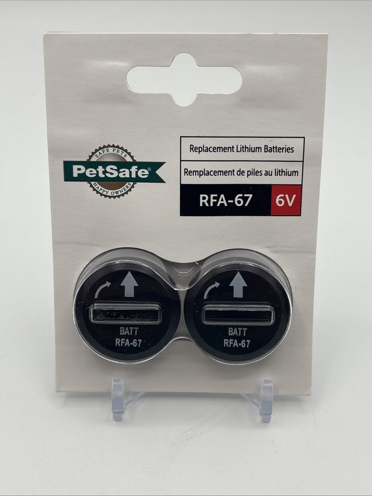 NEW Petsafe RFA-67D-11 RFA-67 6 Volt Battery Module 2 Pack
