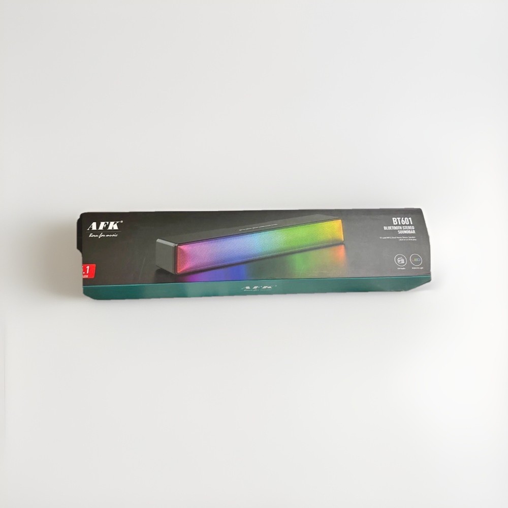 AFK BT601 Bluetooth RGB USB Soundbar Open Box