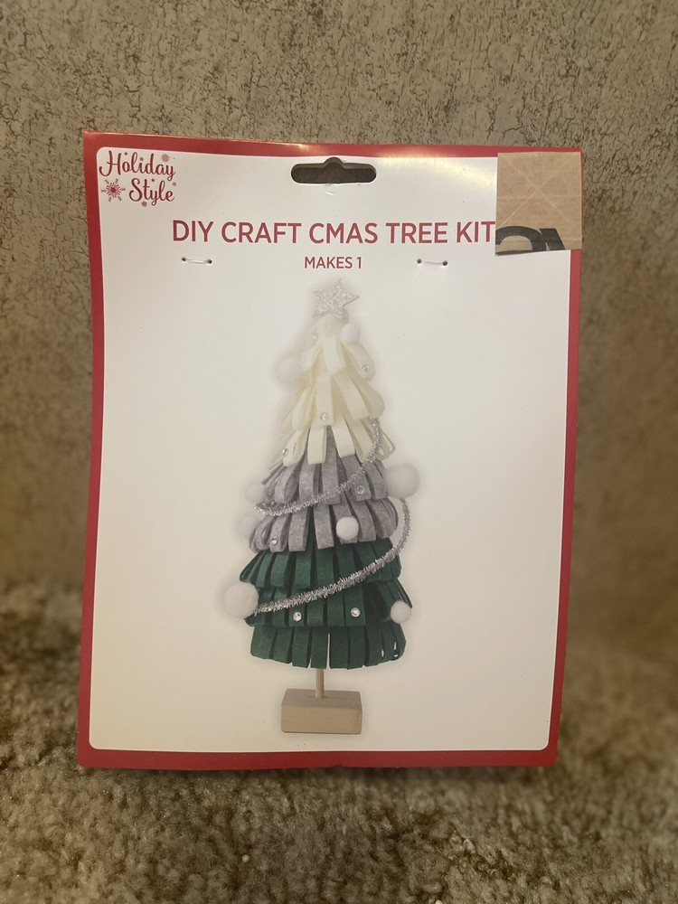 Do it Yourself Craft Christmas Tree Kit