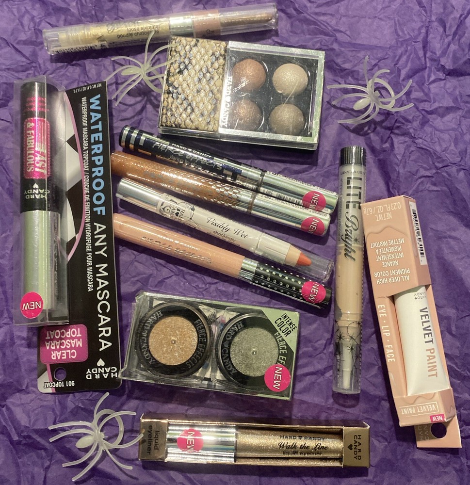 💄Hard Candy Bundle Lot Makeup Cosmetics Eyeshadow Liners Conceal &LipFREESHIP🫦