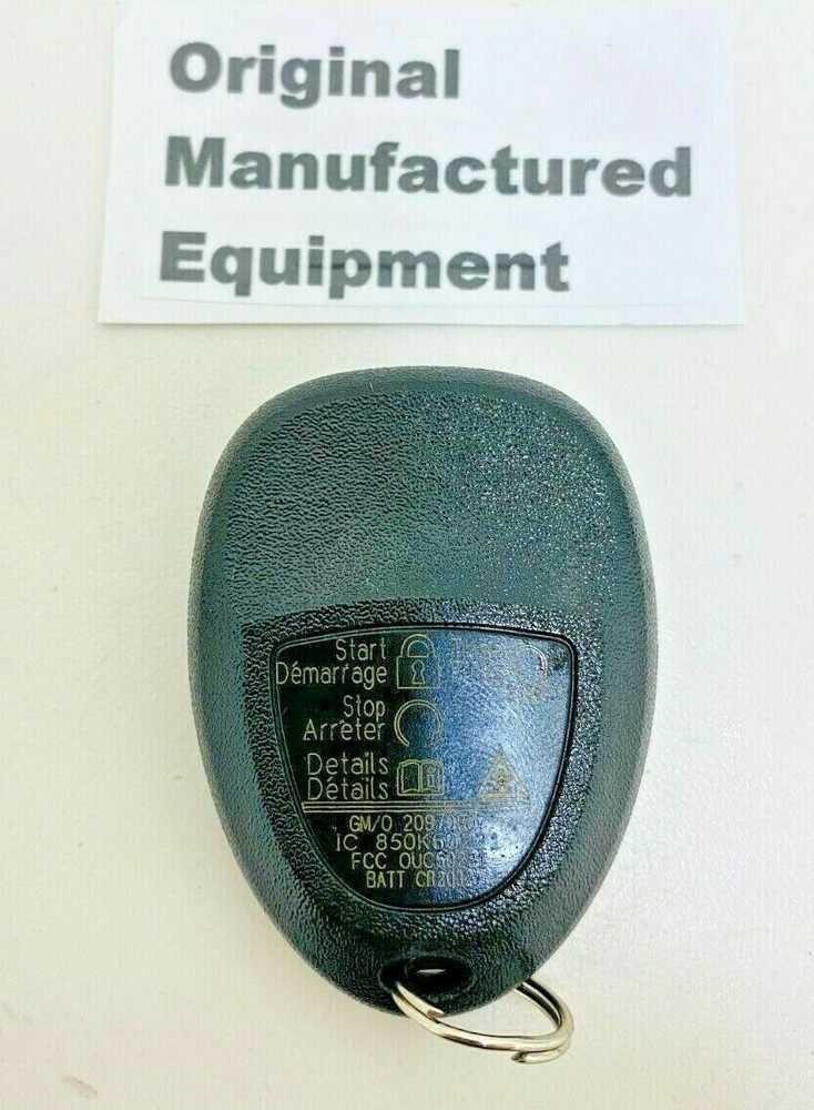 OEM 20970807/C02049 NEW Keyless Entry Remote