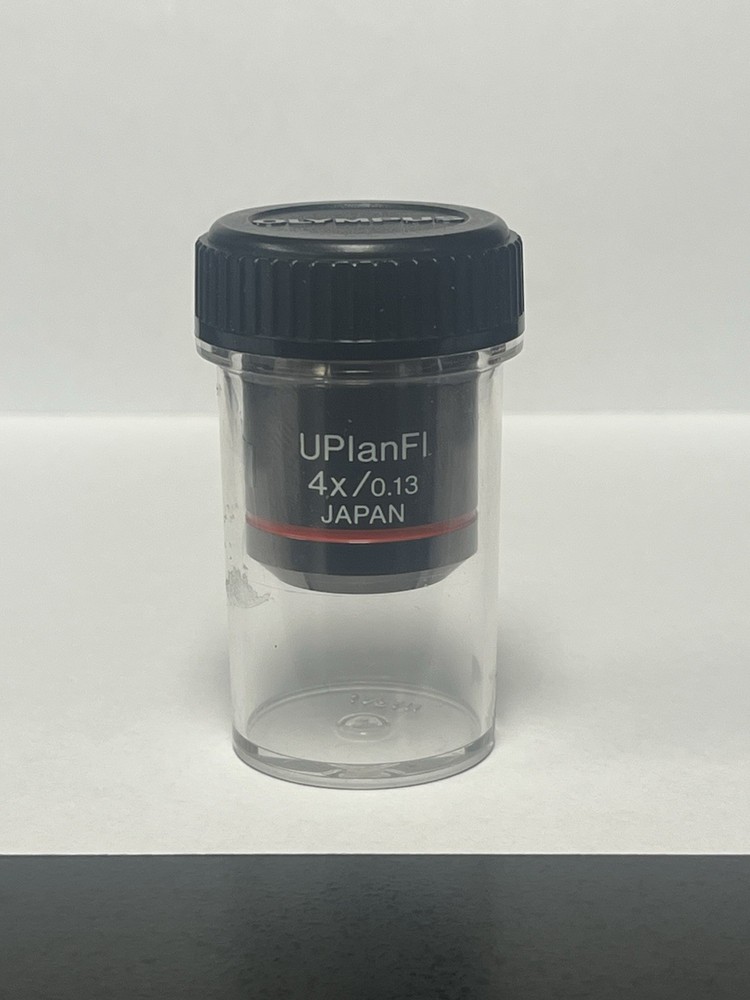 Olympus UPlanFI 4x/0.13 ∞/- Microscope Objective