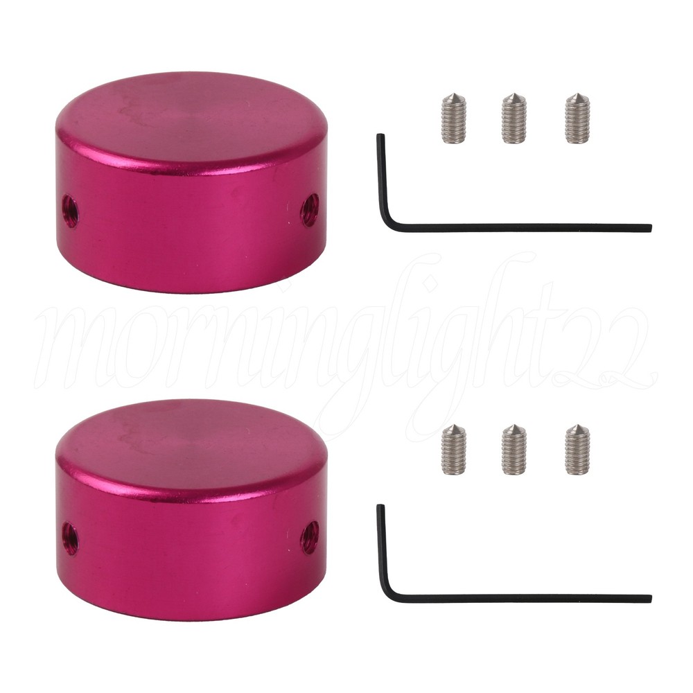 2x Effect Pedal Switch Topper Caps Suitable for Guitar Effects Pedals