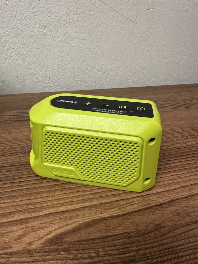 Ryobi ONE+ Portable Compact Smart Bluetooth Speaker PAD02 Tool Only Pre-Owned