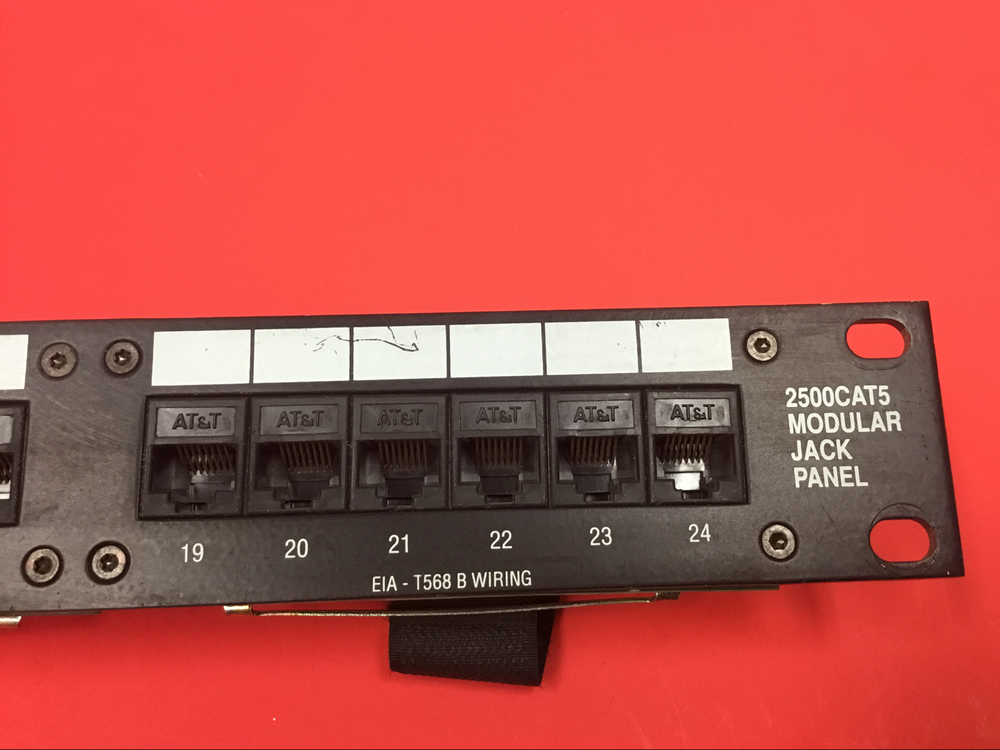 LUCENT - 2500 CAT5 PS - Modular Jack Panel