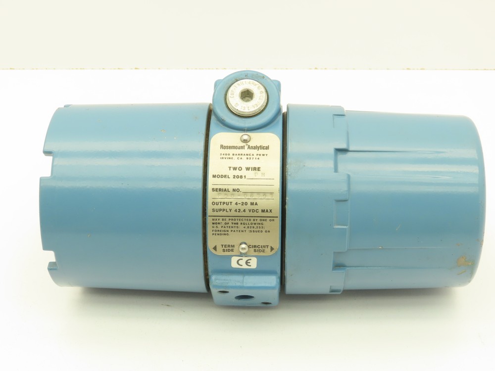 Rosemount Analytical 2081 PH Two Wire Transmitter
