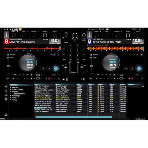 Hercules DJCONTROL-UNIVERSAL Universal DJ Bluetooth DJ Software Controller