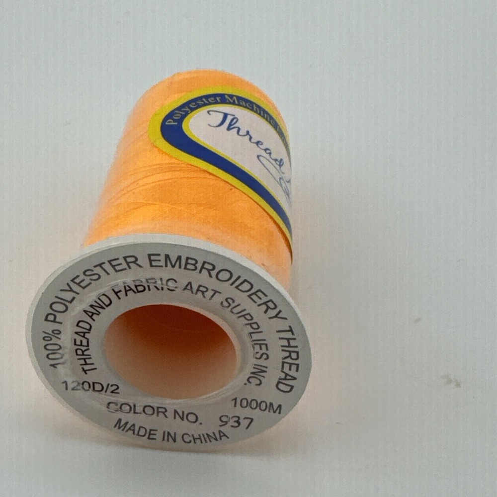 Thread Art Rayon Embroidery Thread 1000M 5 Rolls Assorted