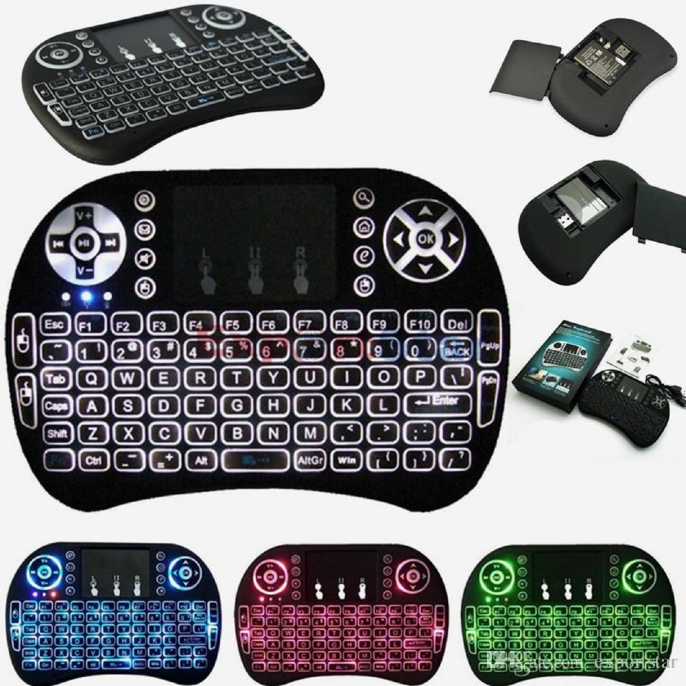Wireless Keyboard Remote Control + MOUSE i8 Mini for PC Android TV Box T95Z XBOX