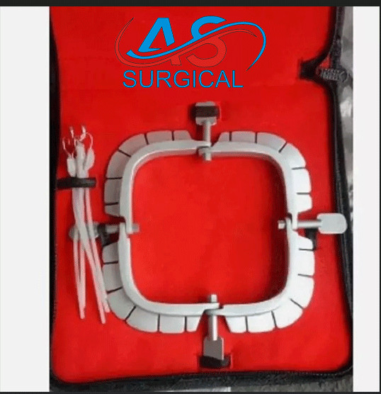 Lone Star Ring Veterinary Retractor with 10 Hooks Surgical Instruments Reusable
