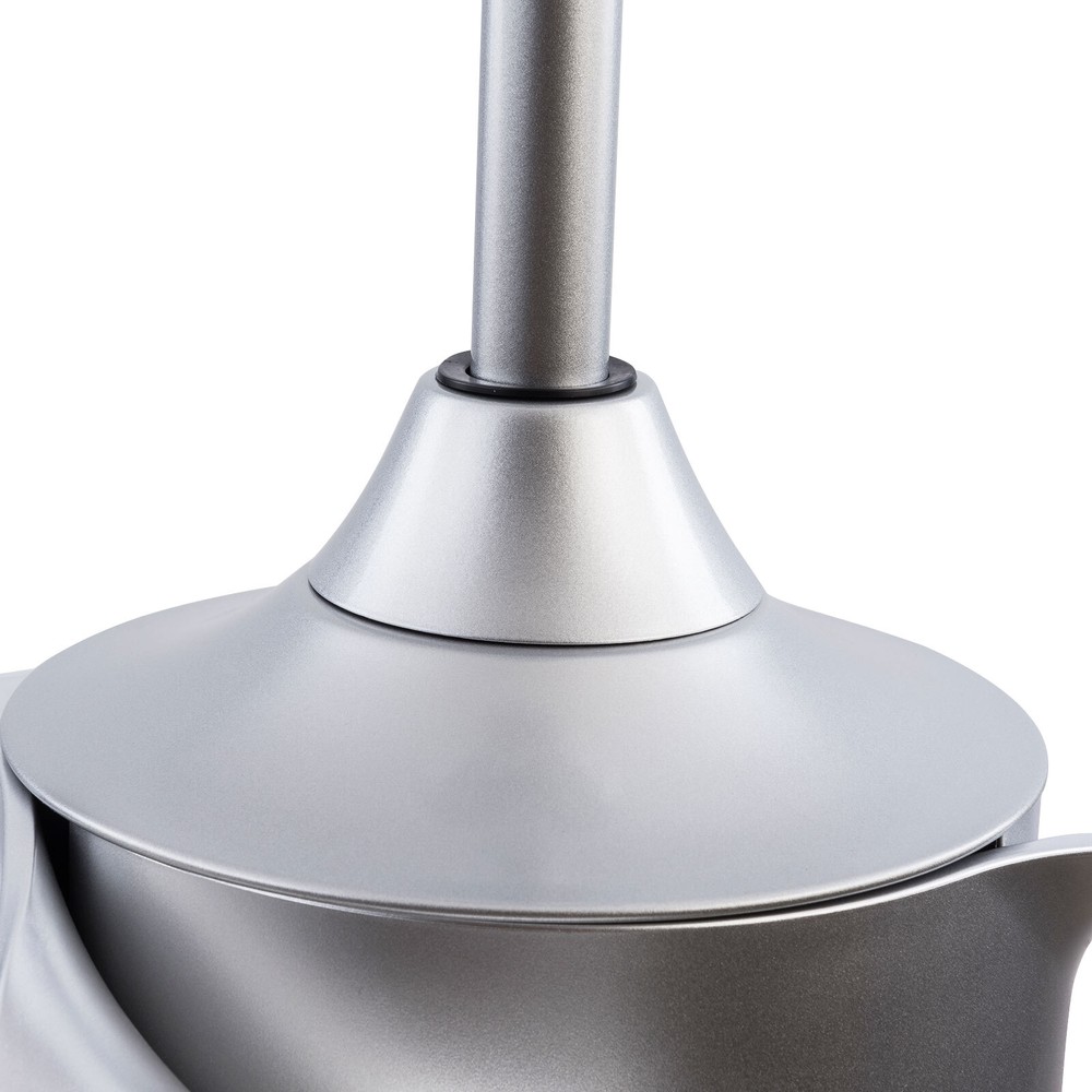 52 Inch Modern Ceiling Fan Light Silver Ceiling Fan Light With Remote Control