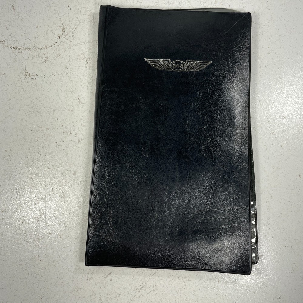 ASA E6-B Metal Flight Computer ASA-E6B 1992 w/ Case BENT