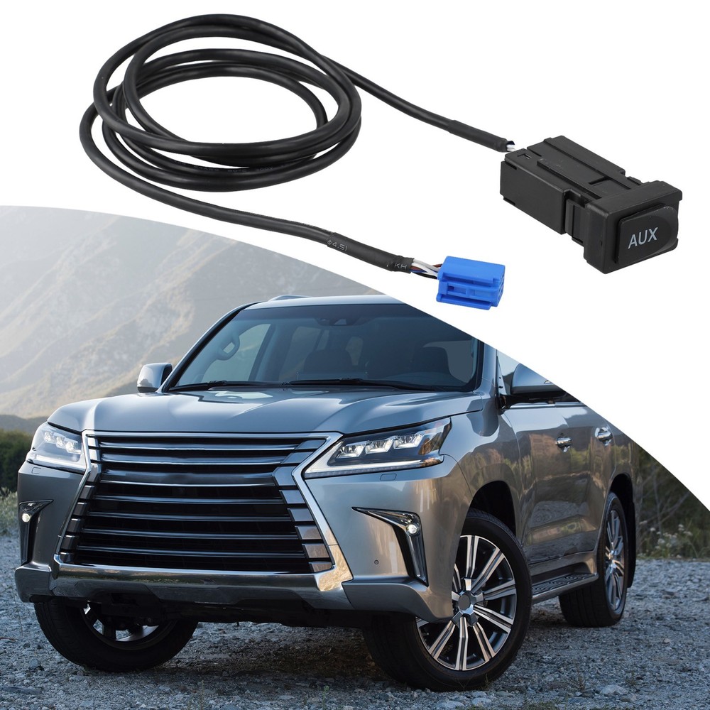 Audio Socket Adapter + 6Pin Cable for Toyota/Lexus Practical and Reliable