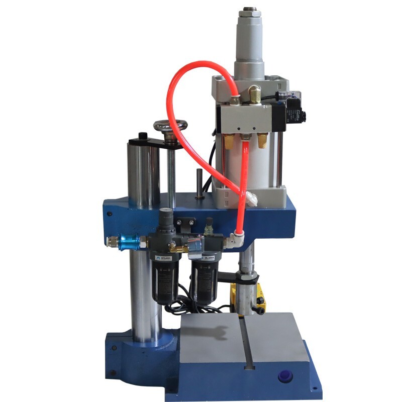 110V 1763lbs Pneumatic Punch Machine Punching Press 2Buttons Controller 3.9-1.9"