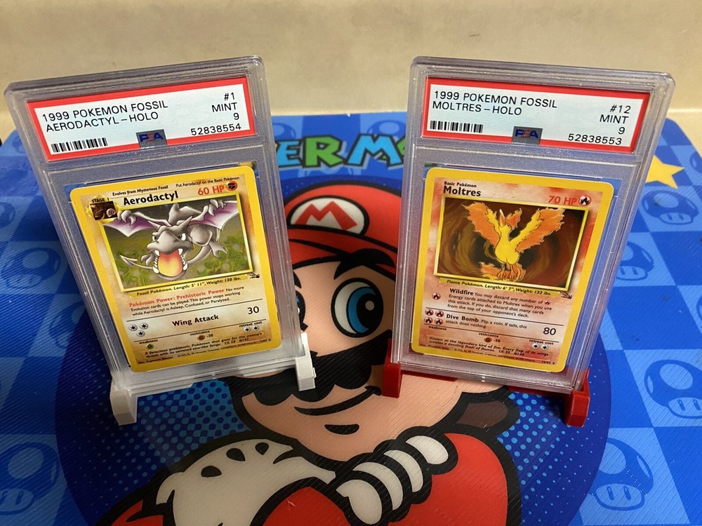 PSA Graded Trading Card Display Stands (Bundle of 3)