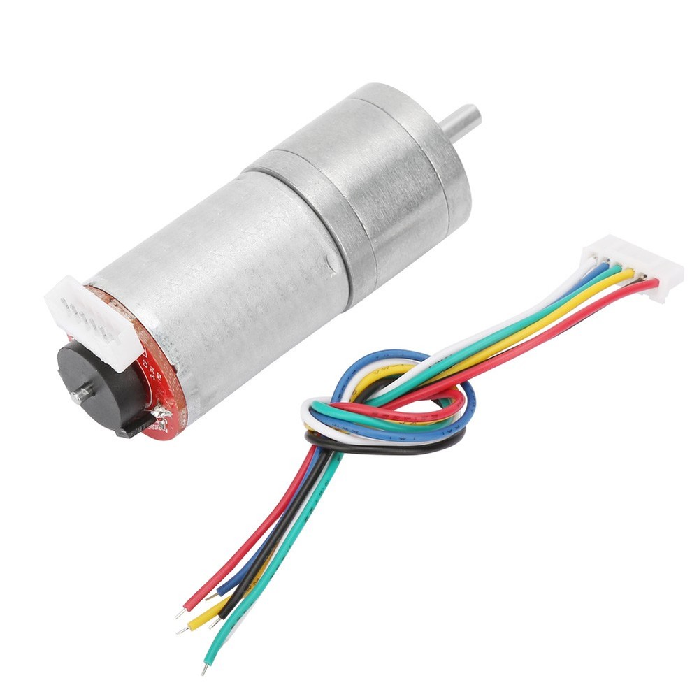DC 12V Encoder Gear Motor High Power For Robot RC Car DIY Excellent