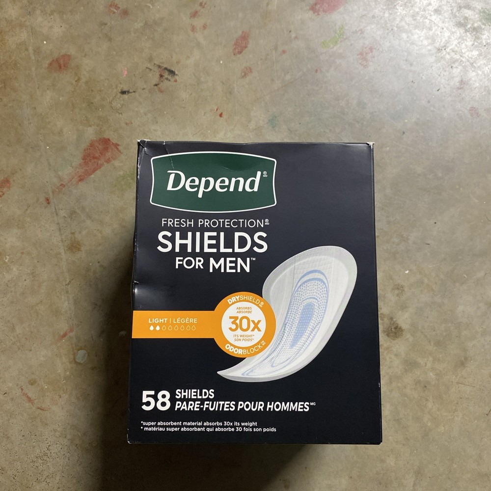 Depend Men Light Absorbency Shields