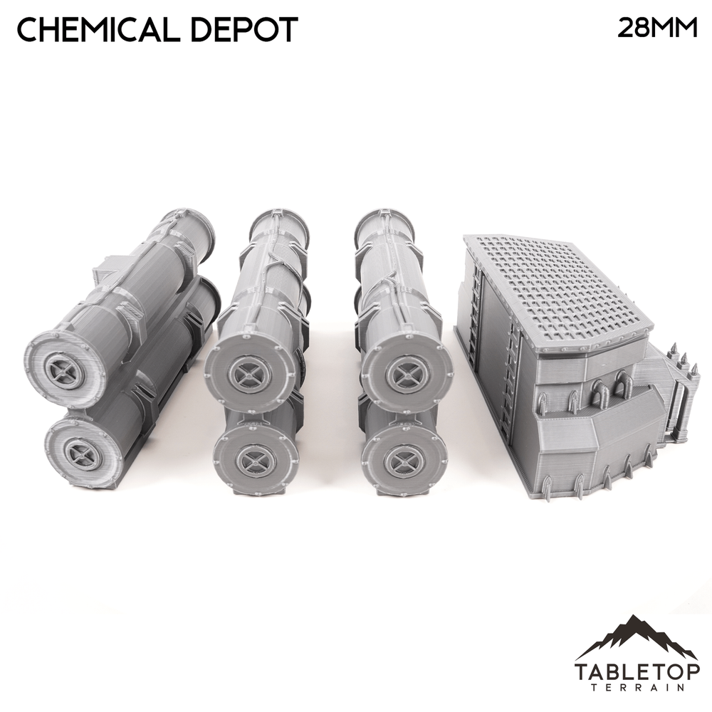 Chemical Depot - Grimdark Gothic Wargaming Tabletop