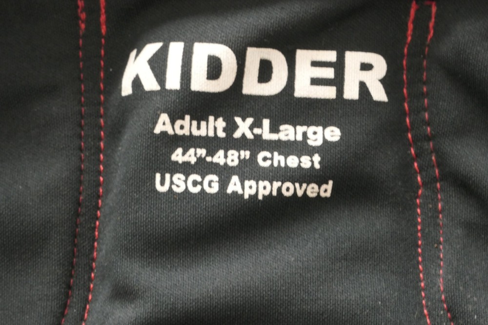 KIDDER Life Vest Size LARGE 44-48''