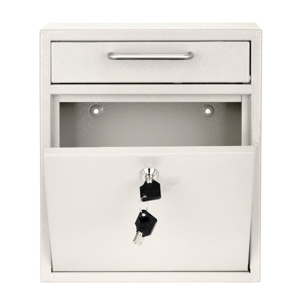 Wall Mount Mailbox - Mailbox with Lock and Keys- Durable Wall Mounted Locking...