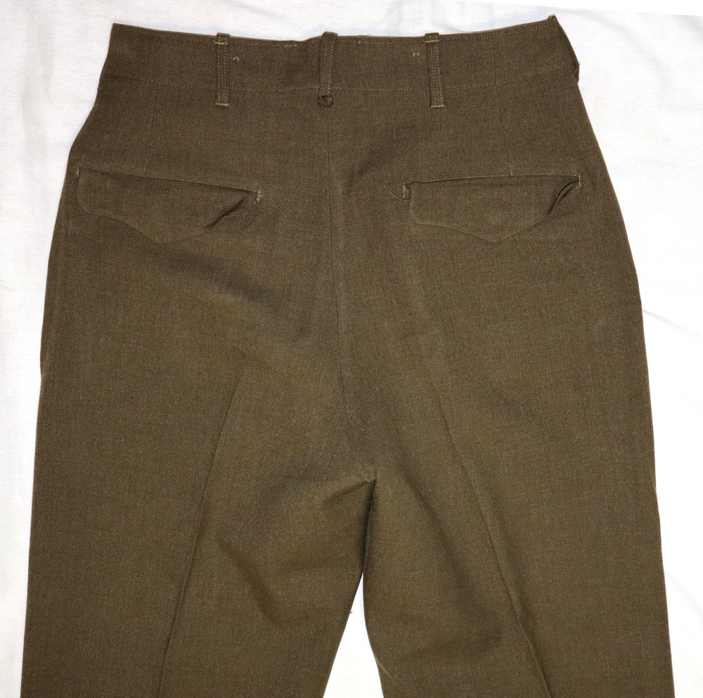 ORIGINAL POST WWII WOOL FIELD TROUSERS