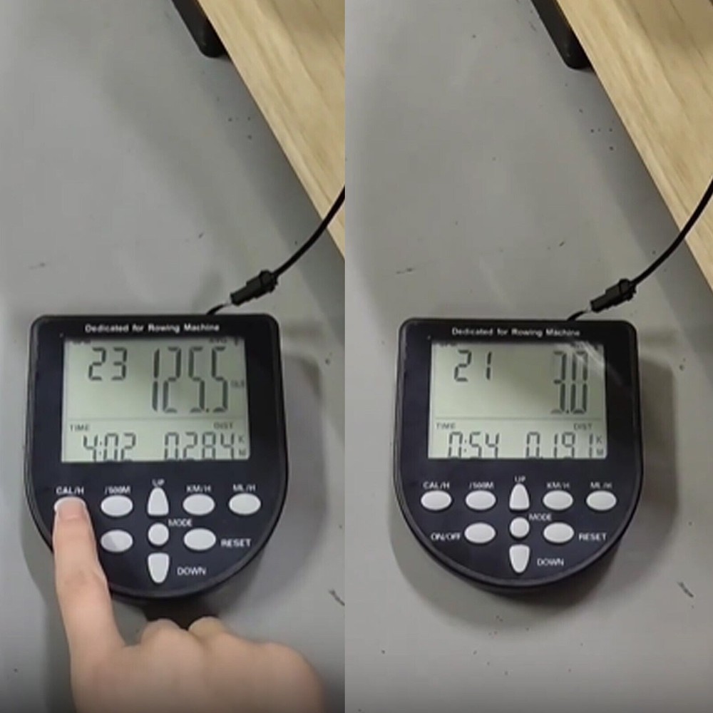 Rower Monitor Rowing Machine Display Screen for Rowing Machine w/ Bluetooth APP