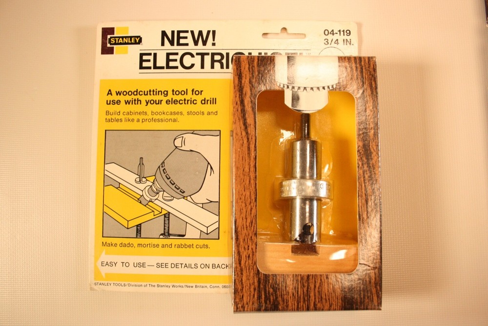 Box of Four Stanley 3/4" Electrichisel, NOS
