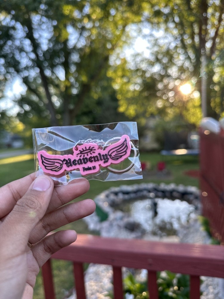 Heavenly Tag Keychain Psalm 23