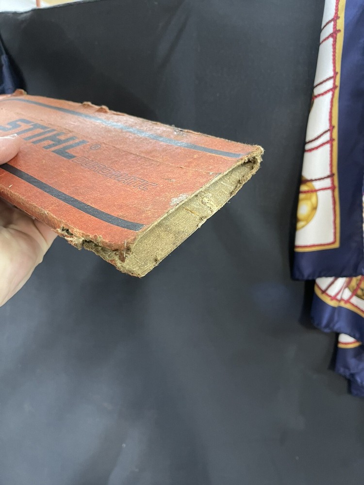 stihl chainsaw scabbard cardboard rare