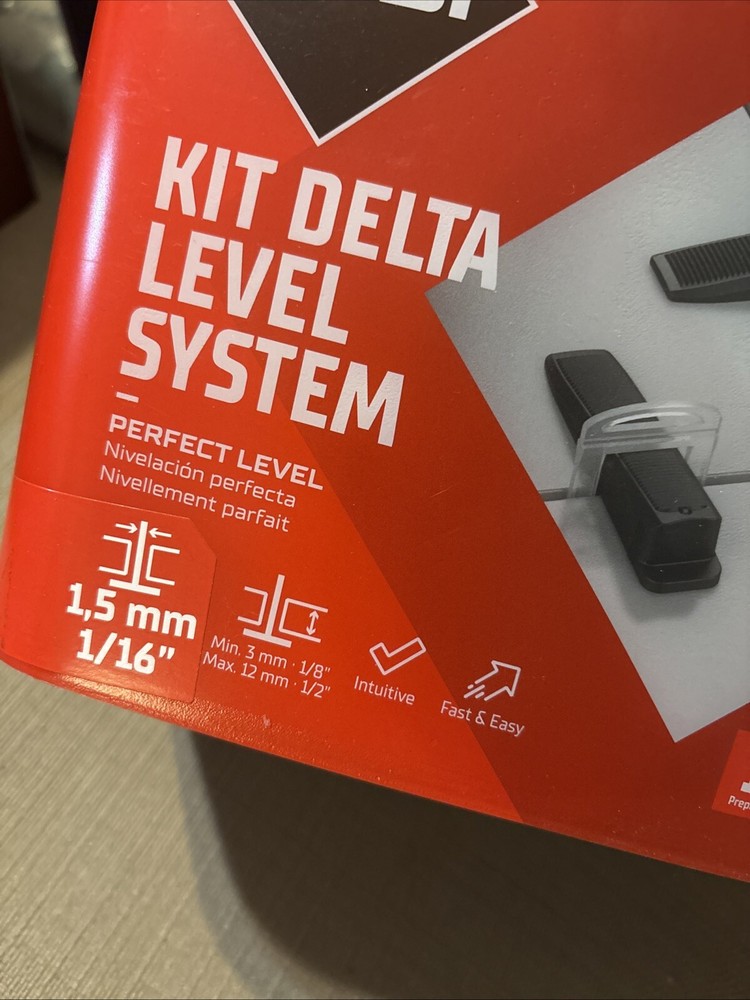RUBI Delta Level System Kit Clip - Size 1/16"