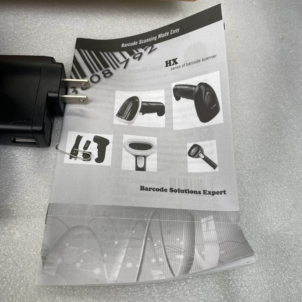 HX-US470 barcode scanner with USB connector