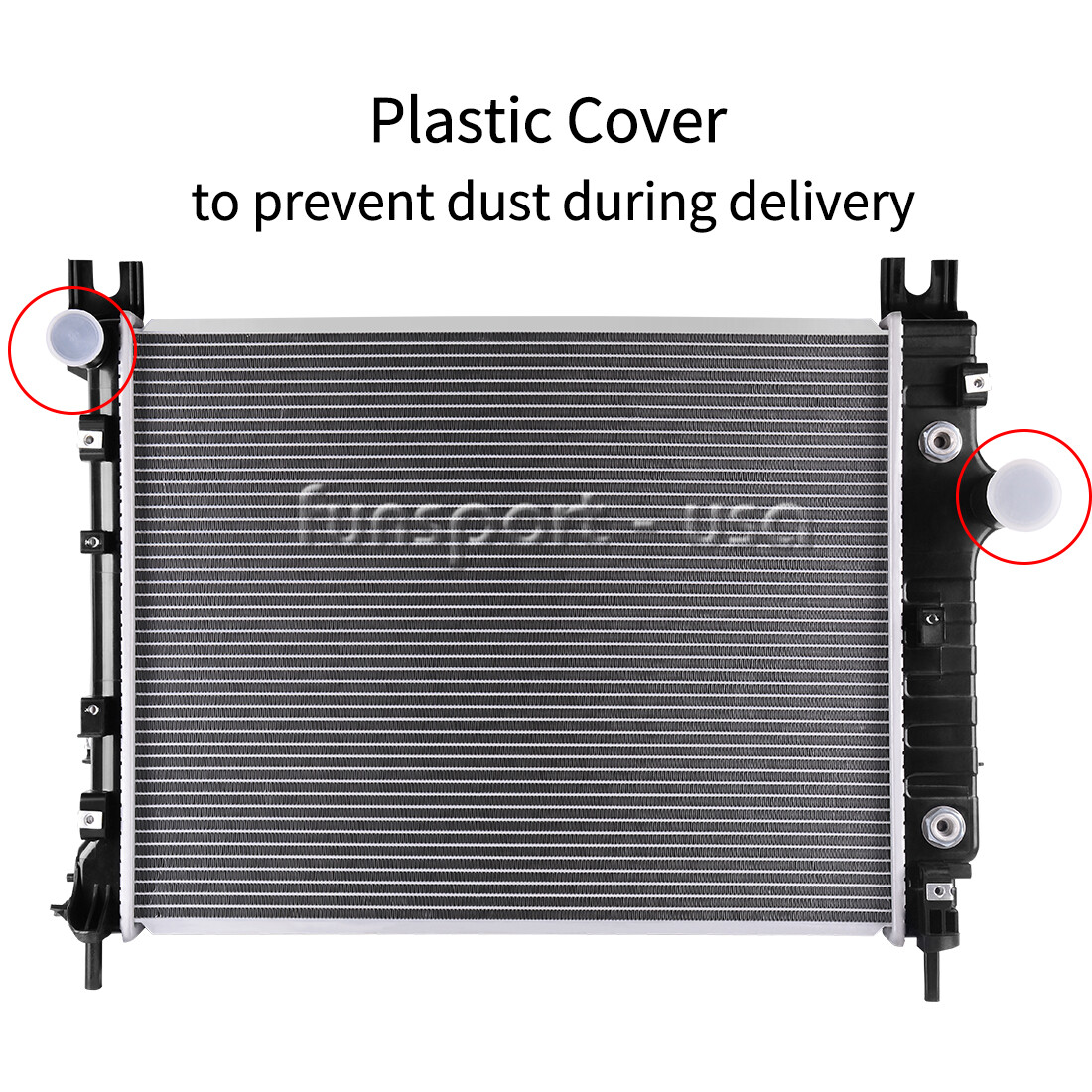 Radiator for Dodge 00-04 Dakota 2000-2003 Durango 2.5 3.7 3.9 4.7 5.2 5.9L 2294