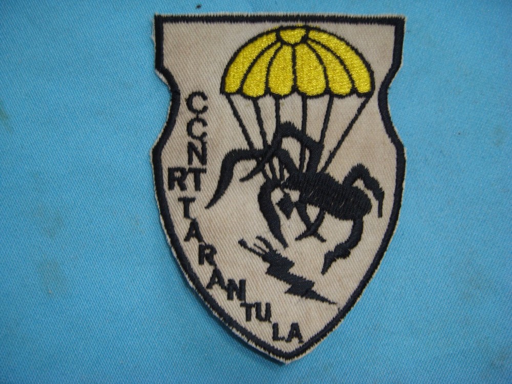 VIETNAM WAR PATCH, US 5th SF Grp TARANTULA CCN RECON TEAM
