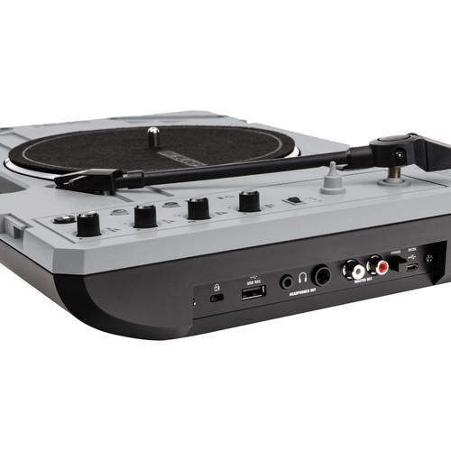 Reloop Spin Portable Turntable with Scratch Vinyl