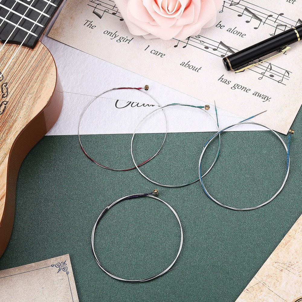 8 Pieces Violin Strings Universal Full Set (g-d-a-e) 4/4 Violin Universal Ste...