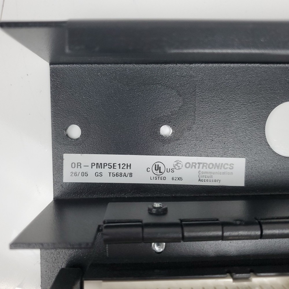 Ortronics OR-PMP5E12H 12 Port Data Mini Patch Panel
