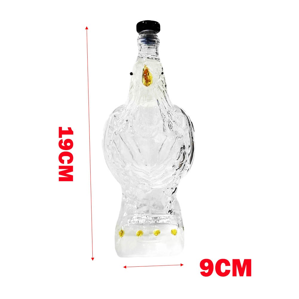 Unique Eagle Whiskey Glass Decanter Bottle Exquisite Decor Gifts For Men Dad NEW