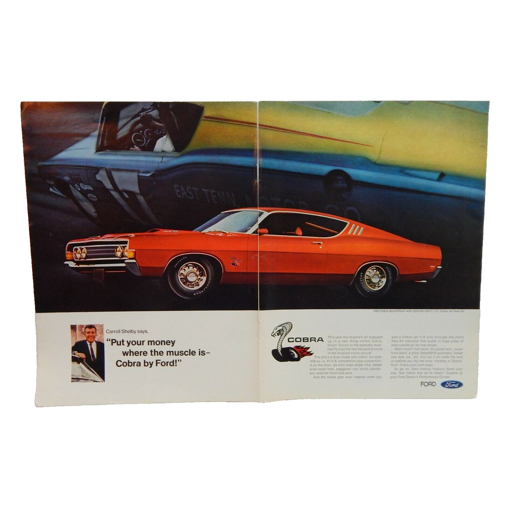 Ford Cobra 1968 Advertisement