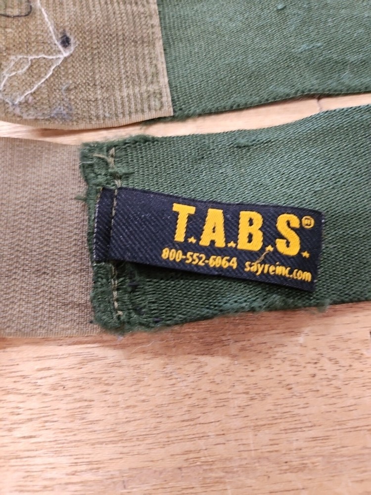 USMC TABS Green Blousing Straps